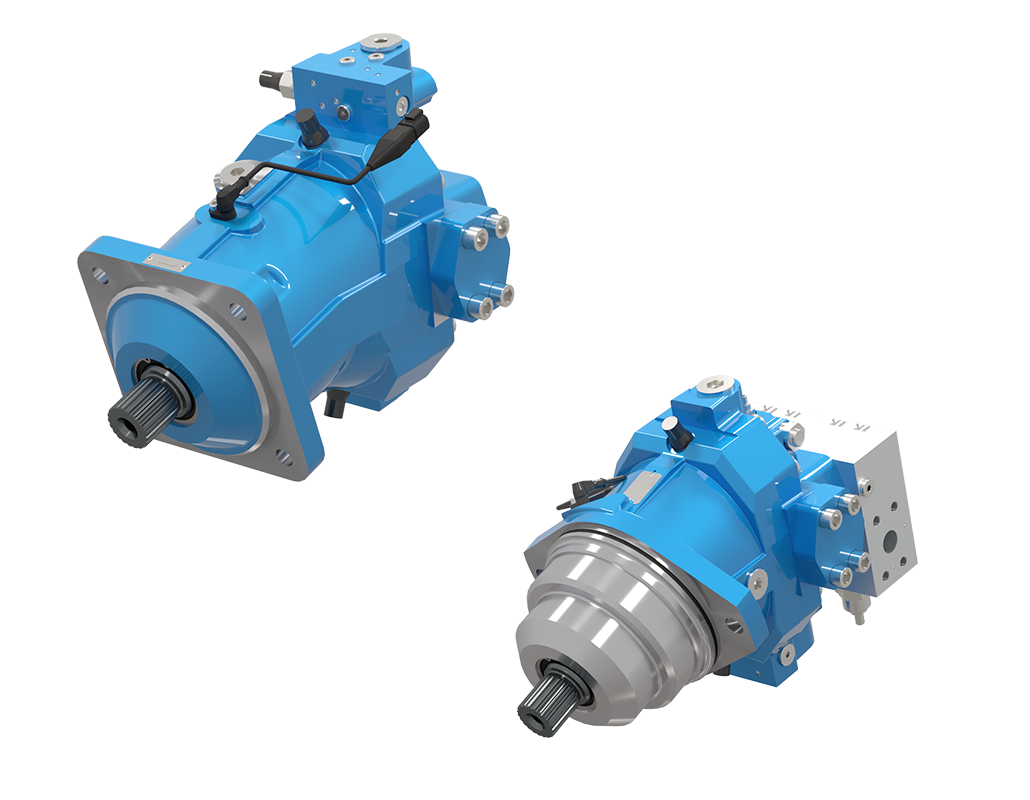 Axial piston motors - Variable displ. - Open and closed loop